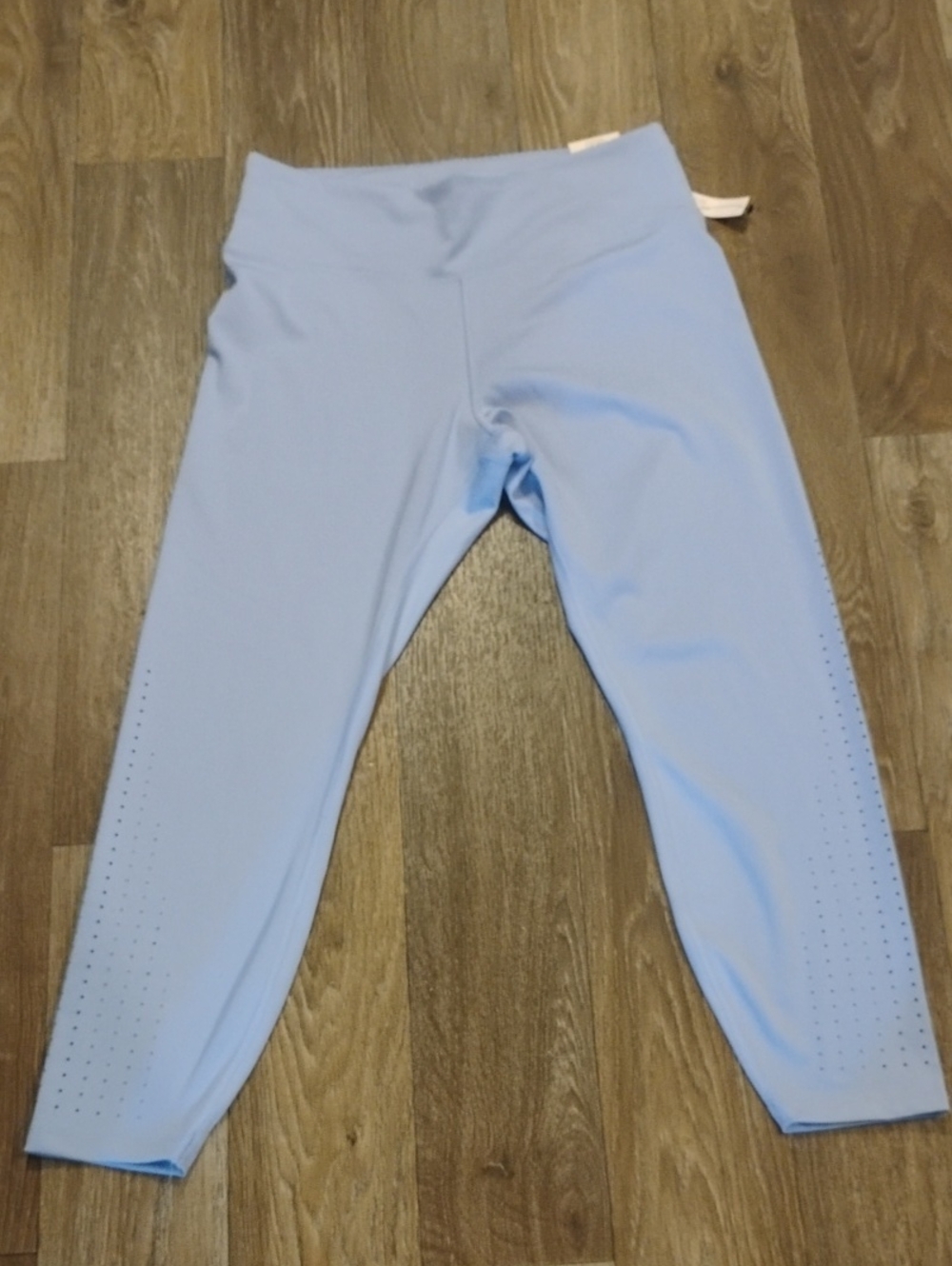 NWT Victoria's Secret Large Periwinkle Blue 7/8 Length Leggings